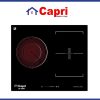 Bếp từ - hồng ngoại 3 vùng nấu Capri CR-836KT