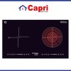 Bếp từ - hồng ngoại đôi Capri CR-823KT