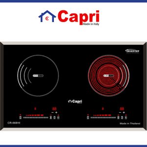 Bếp từ - hồng ngoại đôi Capri CR-668HI