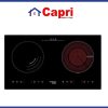 Bếp từ - hồng ngoại đôi Capri CR-800HI