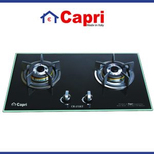 Bếp gas âm kính 2 lò Capri CR-272KT
