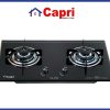 Bếp gas âm kính 2 lò Capri CR-270KT