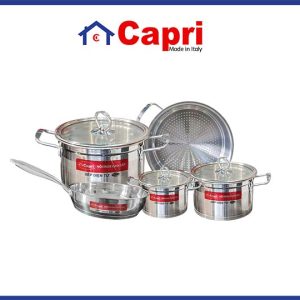 Bộ nồi Inox CR 305 9 món